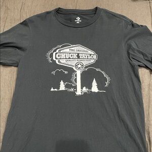 Converse Black Crew Neck T-Shirt